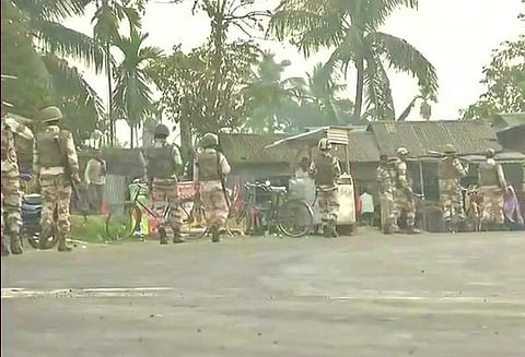 திரிபுரா தேர்தலை முன்னிட்டு இந்தியா-வங்காளதேசம் இடையிலான எல்லையில் பாதுகாப்பு அதிகரிப்பு