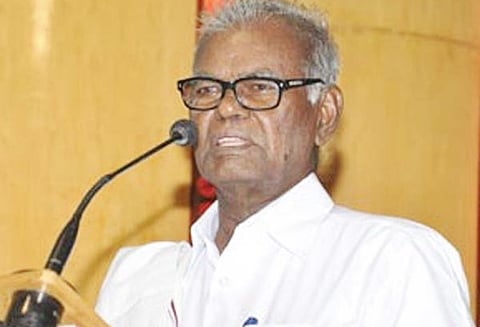 காவிரி பிரச்சினையில் மத்திய அரசு தமிழகத்துக்கு துரோகம் செய்து வருகிறது நல்லக்கண்ணு பேட்டி