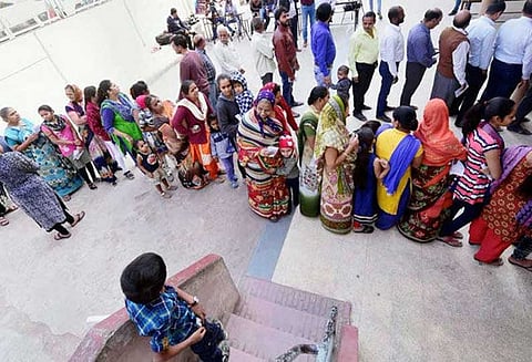 குஜராத் உள்ளாட்சி தேர்தல்: 75 இடங்களில் 47-ல் பாஜக வெற்றி, 16 இடங்களில் காங்கிரஸ் வெற்றி