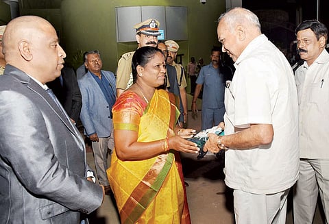 கவர்னர் பன்வாரிலால் புரோகித் திருச்சி வந்தார்