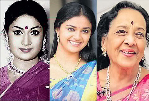 ‘சாவித்திரி வேடத்தில் நடிக்க தகுதி இல்லை’ கீர்த்தி சுரேசுக்கு நடிகை ஜமுனா எதிர்ப்பு