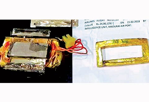 ரூ.48 லட்சம் தங்கம் பறிமுதல் 2 பேர் கைது