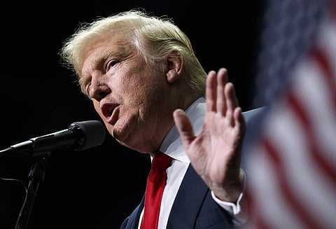 மோடியை மிமிக்ரி செய்து காட்டிய டிரம்ப்