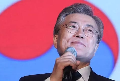 தென்கொரிய அதிபர் மூன் ஜேய்- இன் இந்தியா வருகை