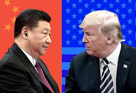 வர்த்தக போர் தொடங்கியது:சீன இறக்குமதி பொருட்களுக்கு அமெரிக்க கூடுதல் வரி விதிப்பு இன்று முதல்அமல்