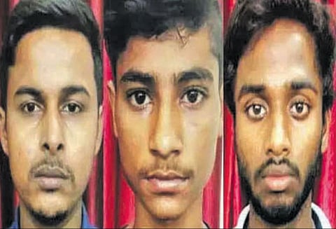 வங்காளதேசத்துக்கு எருமை மாடுகள் மூலம் திருட்டு செல்போன்கள் கடத்தல் - 3 பேர் கைது