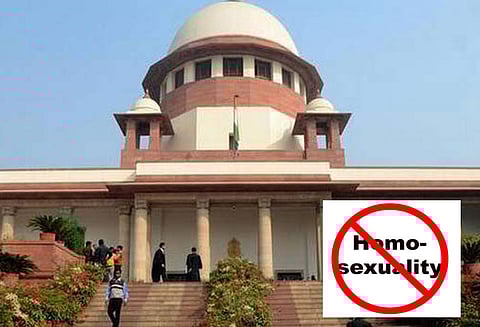 ஓரினச் சேர்க்கை தண்டனை சட்டம் குறித்து சுப்ரீம் கோர்ட்டு முடிவு செய்யட்டும் - மத்திய அரசு வேண்டுகோள்