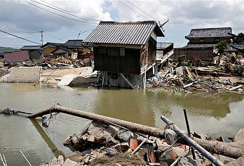 ஜப்பானில் கனமழையால் வெள்ளம்: 200 பேர் பலி