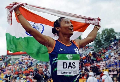 ஹிமா தாஸ் ‘ஆங்கில திறன்’ பற்றிய இந்திய தடகள சம்மேளனம் டுவிட்டிற்கு கடும் எதிர்ப்பு