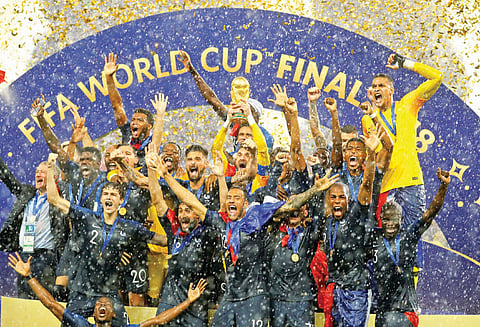 கால்பந்து போட்டி: பிரான்ஸ் அணி உலக சாம்பியன்