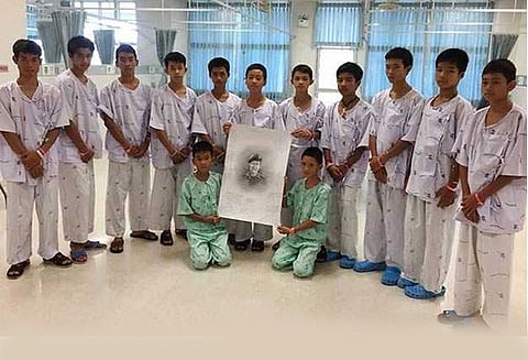 தாய்லாந்து: குகையில் இருந்து மீட்கப்பட்ட சிறுவர்கள் ஊடகங்களை சந்தித்து பேச ஏற்பாடு