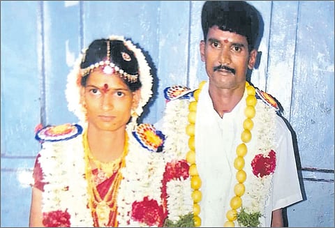 காசிமேட்டில் கணவரால் தாக்கப்பட்ட பெண் சிகிச்சை பலன் இன்றி சாவு