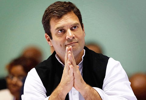 என்னை பார்த்தாலே பா.ஜனதா எம்.பி.க்கள் தள்ளி நிற்கிறார்கள் - ராகுல் காந்தி