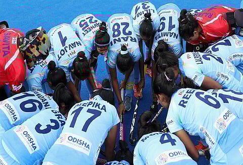 பெண்கள் உலக கோப்பை ஆக்கி: இந்திய அணி பிளே ஆப் சுற்றுக்கு தகுதி