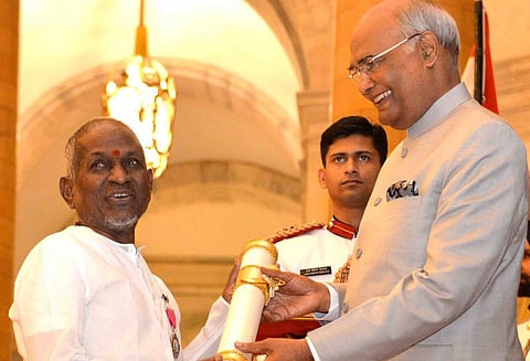 இசையமைப்பாளர் இளையராஜாவுக்கு இன்று பிறந்த நாள்: ஜனாதிபதி ராம்நாத்கோவிந்த் வாழ்த்து