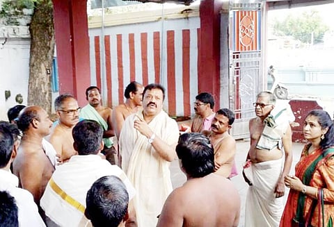 “முன்னுதித்த நங்கையம்மன் கோவில் மேற்கூரையை சீரமைத்து கொடுப்பேன்” நடிகர் சுரேஷ்கோபி எம்.பி. தகவல்