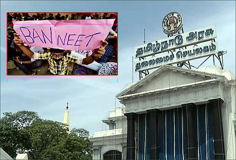 ‘நீட்’ தேர்வுக்கு மீண்டும் எதிர்ப்பு தீவிரம் தமிழகத்துக்கு விலக்கு பெற சட்டசபையில் வற்புறுத்தல்