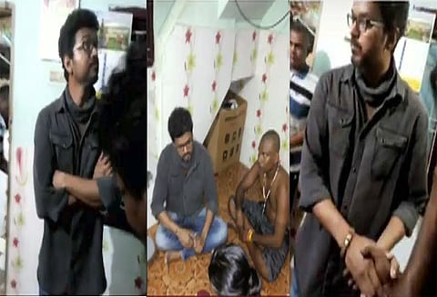 தூத்துக்குடி துப்பாக்கி சூடு சம்பவம்: நடிகர் விஜய் நேரில் ஆறுதல்