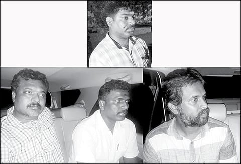 கோவையில் ரூ.22 லட்சம் கேட்டு கடத்தப்பட்ட ரியல் எஸ்டேட் அதிபர் மீட்பு 3 பேர் கைது