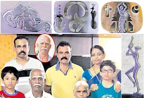 துருப்பிடிக்காத கலைப்படைப்புகள்