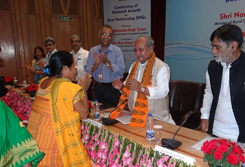 நாட்டில் கடனை திருப்பி செலுத்துவதில் மகளிர் சுய உதவி குழு எடுத்துக்காட்டாக உள்ளது; மத்திய மந்திரி பேச்சு