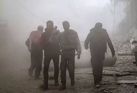 சிரியாவில் அரசு படைகளின் வான்தாக்குதலில் 16 பேர் சாவு: ஐ.நா. பொதுச்செயலாளர் கவலை