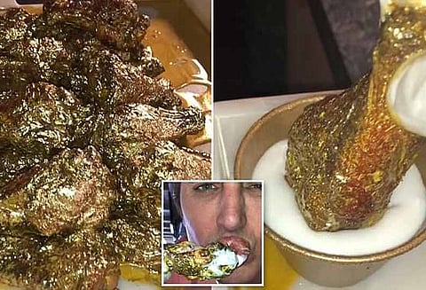 தங்க கோழிக்கறி 10 துண்டுக்கு ரூ 3 ஆயிரம்