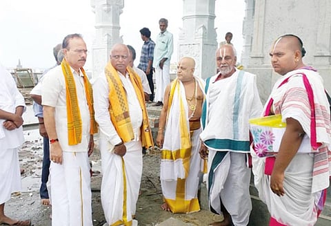 கன்னியாகுமரி வெங்கடாஜலபதி கோவில் பணிகளை இம்மாத இறுதிக்குள் முடிக்க திட்டம்