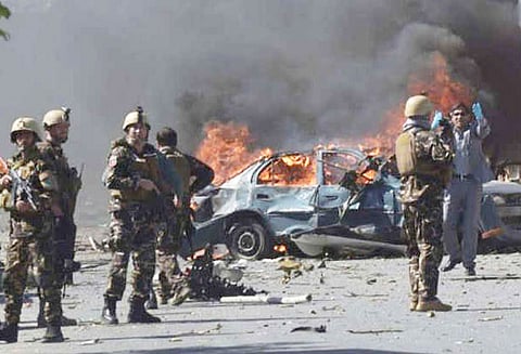 ஆப்கானிஸ்தானில் தற்கொலை படை தாக்குதலில் 26 பேர் சாவு