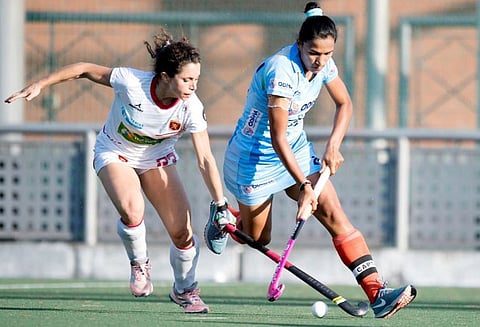 ஸ்பெயினுக்கு எதிரான ஆக்கி: இந்திய பெண்கள் அணி தோல்வி