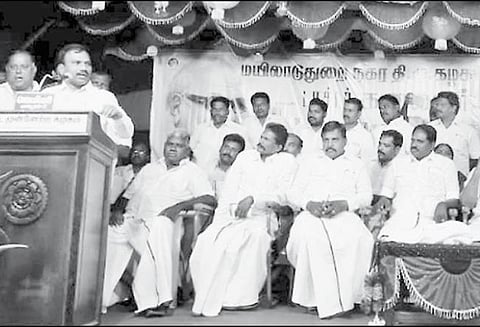 காவிரி மேலாண்மை ஆணையத்தால் தண்ணீர் பெற முடியாது ஆ.ராசா பேச்சு