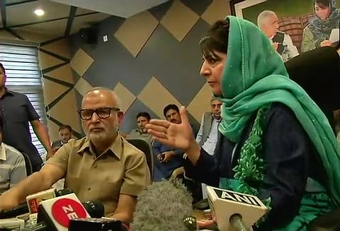 பதவி போனதில் எனக்கு அதிர்ச்சி இல்லை: ராஜினாமாவுக்கு பிறகு மெகபூபா முப்தி பேட்டி