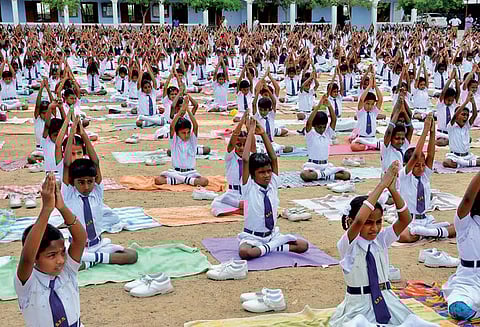 சர்வதேச யோகா தின விழா