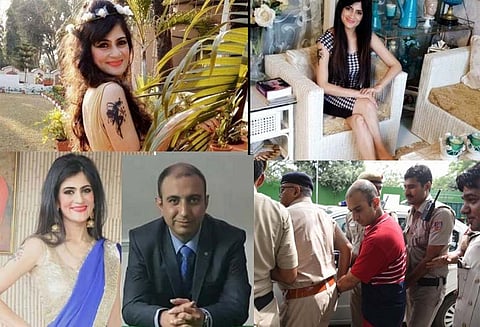 ராணுவ மேஜர் மனைவியை கொன்றபின் டேட்டிங் பக்கத்தில் மற்றொரு பெண்ணை தொடர்பு கொண்ட நிகில்