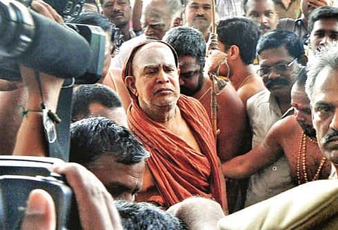 காஞ்சி மடாதிபதி ஜெயேந்திரர் மறைவு: அரசியல் கட்சி தலைவர்கள் இரங்கல்