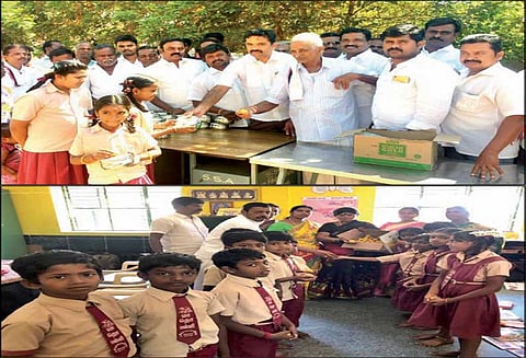 செட்டிபாளையம், அனுப்பர்பாளையம் பகுதிகளில் மு.க.ஸ்டாலின் பிறந்த நாள் விழா