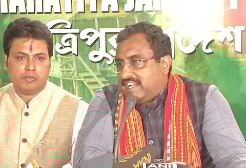 திரிபுராவில் பாஜக முன்னிலை: இது ஒரு புரட்சிகரமான வெற்றி என ராம் பிரசாத் பேட்டி