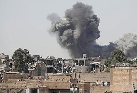 சிரியாவின் கிழக்கு கவுட்டா நகரில் அரசுப்படைகள் தாக்குதல்: 34 அப்பாவி பொதுமக்கள் பலி