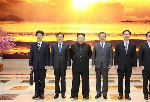 பதற்றத்தை தணிப்பது தொடர்பாக தென் கொரிய தூதருடன் வடகொரிய அதிபர் ஆலோசனை