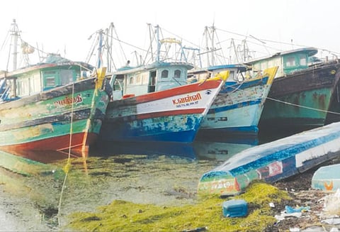 ஜெகதாப்பட்டினம் விசைப்படகு மீனவர்களின் வேலைநிறுத்தம் 7-வது நாளாக நீடிப்பு