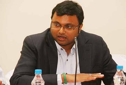 ஐஎன்எக்ஸ் மீடியா வழக்கு: கார்த்தி சிதம்பரம் உச்ச நீதிமன்றத்தில் கேவியட் மனு