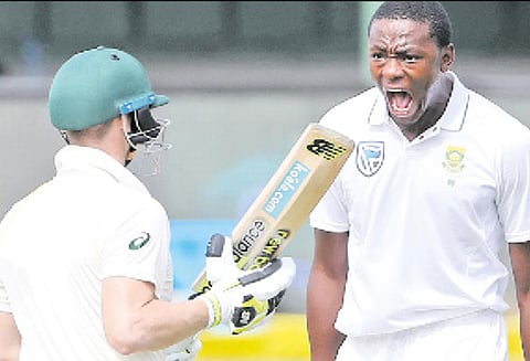 களத்தில் ஸ்டீவன் சுமித்தை இடித்த ரபடாவுக்கு தடை விதிக்கப்பட வாய்ப்பு