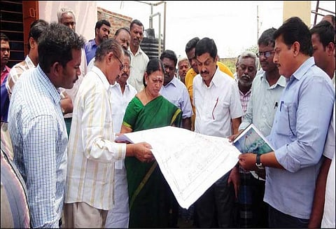 வெண்ணந்தூர் பேரூராட்சி சர்க்கார் தோப்பில் வசிப்பவர்களுக்கு பட்டா வழங்க நடவடிக்கை