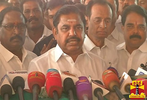 அனுமதி பெறாமல் மலையேற்றப் பயிற்சிக்கு சென்றதால் துயர சம்பவம் நிகழ்ந்துள்ளது: முதல் அமைச்சர் பழனிசாமி