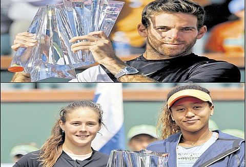 இண்டியன்வெல்ஸ் டென்னிஸ் : ரோஜர் பெடரரை வீழ்த்தி அர்ஜென்டினா வீரர் சாம்பியன்