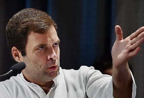 பெரியார் சிலை சேதப்படுத்தப்பட்ட விவகாரம்: காங்கிரஸ் தலைவர் ராகுல் காந்தி எதிர்ப்பு