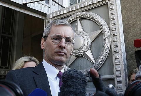 உளவாளிக்கு விஷம்; மாஸ்கோ கூட்டத்தில் இங்கிலாந்து தூதர் பங்கேற்கவில்லை என தகவல்