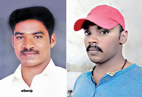 ‘தீக்குளிக்க முயன்றதற்கு மன உளைச்சலே காரணம்’ 2 போலீஸ்காரர்களின் குடும்பத்தினர் பரபரப்பு தகவல்