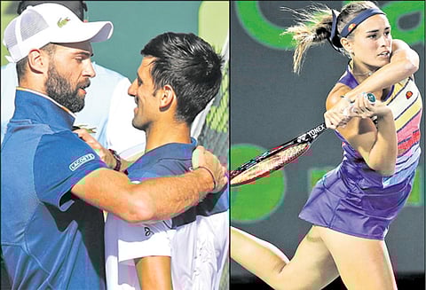 மியாமி டென்னிஸ்: ஜோகோவிச் அதிர்ச்சி தோல்வி