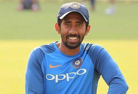 கிளப் கிரிக்கெட்டில் 20 பந்தில் சதம் விளாசிய விருத்திமான் சஹா